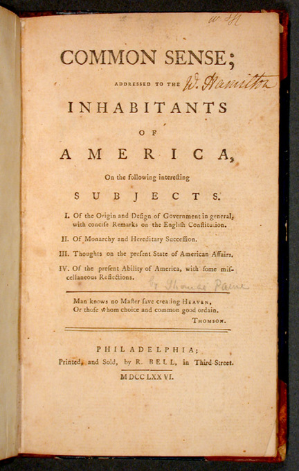thesis of 1776